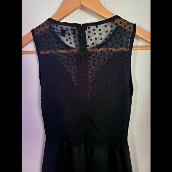 For Love and Lemons black polka dot mini dress - Picture 4 of 5